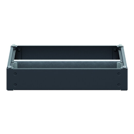 ABB Striebel & John TZX210 Sockel 100mm für TwinLine X T400/H100/B550mm, pulverb. RAL 9005