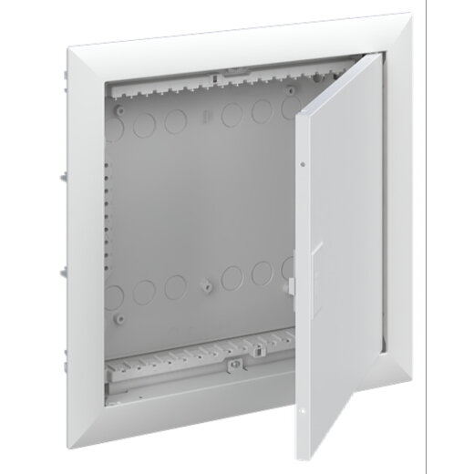 ABB Striebel & John UK612YS Stromkreisverteiler, Unterputz 12 Platzeinheiten, mit Tür und Blendr.