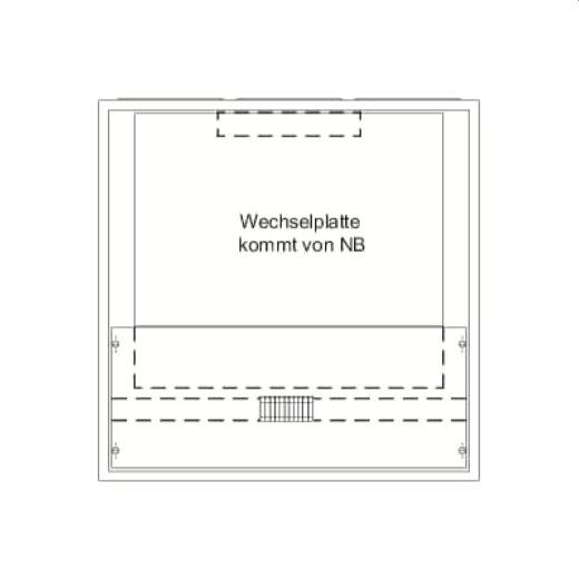 ABB Striebel & John KS451 Messschrank Aufputz, RAL 9016,