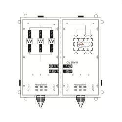 ABB Striebel & John KS4027 Wandlerschrank TwinLine,...