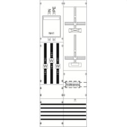 ABB Striebel & John KA4238 Mess- und Wandlerfeld...
