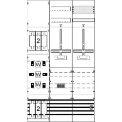 ABB Striebel & John KA4285 Mess-u.Wandlerfeld kpl.H 5/B2