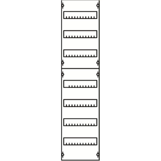 ABB Striebel & John 1V3A Reiheneinbaugeräte-Modul Reihenabstand 125mm, 7RE / BH3, 1FB