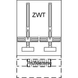 ABB Striebel & John KF421 Zählerwechselplatte...