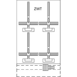 ABB Striebel & John KF424 Zählerwechselplatte...