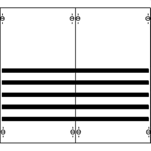 ABB Striebel & John 2V00SH Verteilerfeld 2FB für 2SS-System