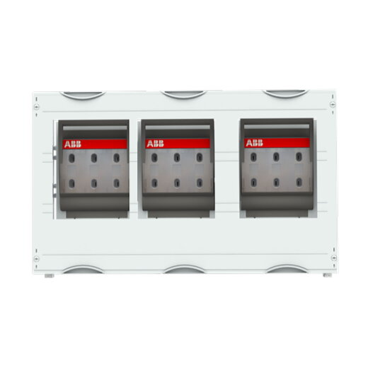 ABB Striebel & John MT342B Sicherungslasttrennschalter-Modul 3RE / BH00, 3FB, inkl. 3x NH1 Trenner