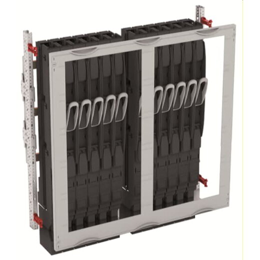 ABB Striebel & John MD200HB NH-Lasttrennleisten-Modul 5RE / 2FB, incl. 8x NH00 Leisten ZHBM