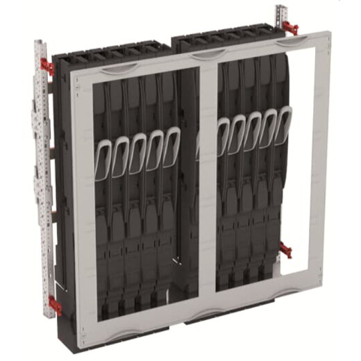 ABB Striebel & John MD300HB NH-Lasttrennleisten-Modul 5RE / 3FB, incl. 12x NH00 Leisten ZHBM