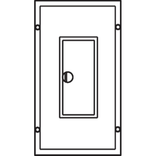 ABB Striebel & John SZZ450T Zählerhaube mit Tür 450mm