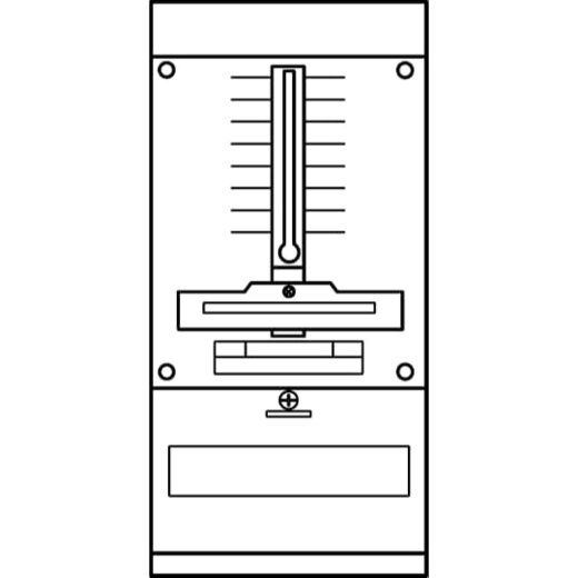 ABB Striebel & John SZF500 TSG-Feld ZAS 150/Z300/50 nicht verdrahtet