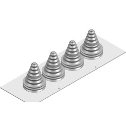 ABB Striebel & John RZF13 Flanschplatte aus Aluminium...