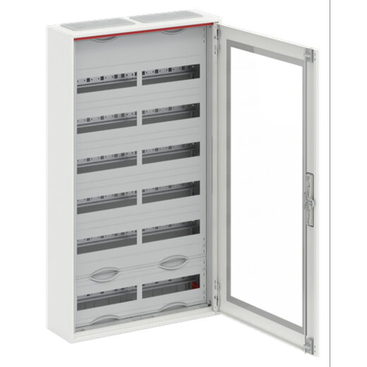 ABB Striebel & John CA26VT Kleinverteiler Aufputz, 2FB, 6-reihig