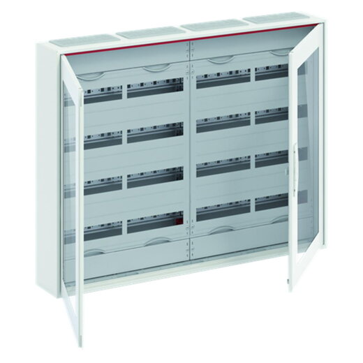 ABB Striebel & John CA45RT Kleinverteiler Aufputz, 4FB, 5-reihig