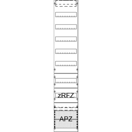 ABB Striebel & John FV19A2R1 Verteilerfeld mit APZ, zRfZ1 9RE