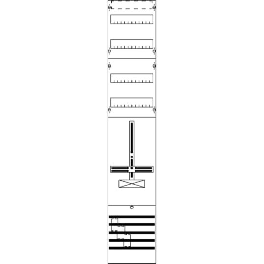 ABB Striebel & John FD19ER ZFeld DPB 1-st.NH00 Reit. mit Dreipunkt-Befestigung, 9RE