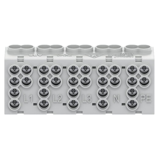 ABB Striebel & John ZKH5 Hauptleitungsklemme 5 polig 2x25mm2 /1x16mm2