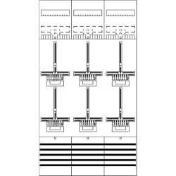ABB Striebel & John DF39P6 Zählerfeld 9RE 6Z...