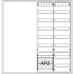 ABB Striebel & John AA47A2AV Ausbauschrank, AP A47...