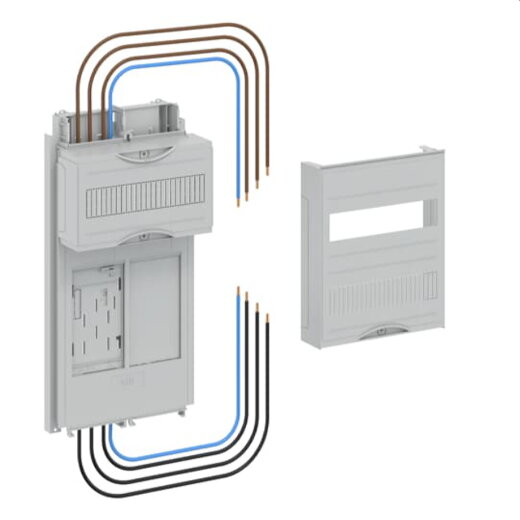 ABB Striebel & John ZMB10U Ausrüstsatz BKEI Modul 1Z 4pol. 10 mm? lang