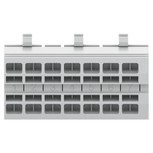 ABB Striebel & John ZK74S Steuerleitungsklemme 7pol./4 steckbar