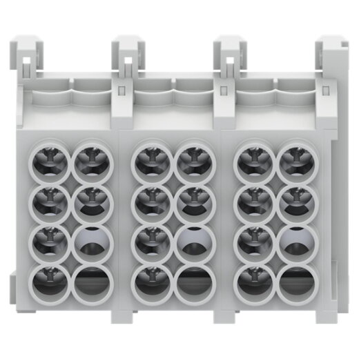 ABB Striebel & John ZHK253 Hauptleitungsabzweigklemme 25mm? 3pol./4x Klemmstellen