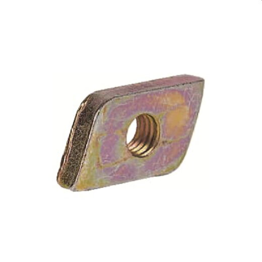 ABB Striebel & John ZX254P10 Einlegemutter M8 Packeinheit 10 Stück