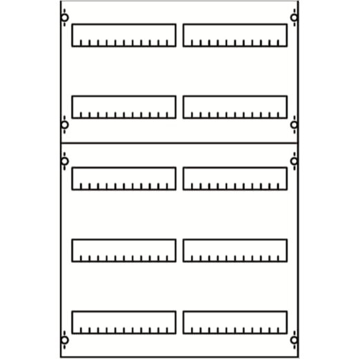 ABB Striebel & John 2V1-150 Verteilerfeld 5RE / 2FB, BH1