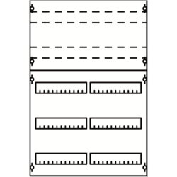 ABB Striebel & John 2V1K-150 Verteilerfeld 5RE / 2FB,...