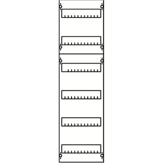 ABB Striebel & John 1V2-150 Verteilerfeld 6RE / 1FB, BH2