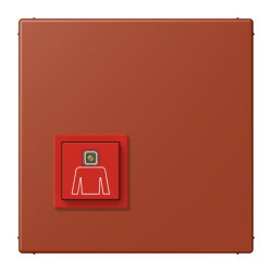 Jung Notrufsystem Ruftaster, Serie LS, locre rouge...