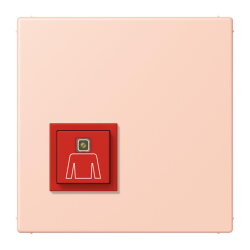 Jung Notrufsystem Ruftaster, Serie LS, locre rouge clair...