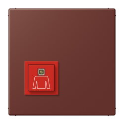 Jung Notrufsystem Ruftaster, Serie LS, terre sienne...