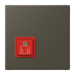 Jung Notrufsystem Ruftaster, Serie LS, ombre naturelle 31...