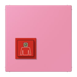 Jung Notrufsystem Ruftaster, Serie LS, rose vif...