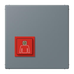 Jung Notrufsystem Ruftaster, Serie LS, gris 59...