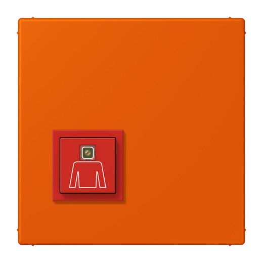 Jung Notrufsystem Ruftaster, Serie LS, orange vif NRSLC0834RT260