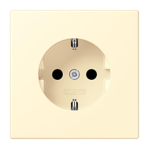 Jung SCHUKO Steckdose, 16 A 250 V ~, Serie LS, blanc LC1520201