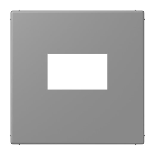 Jung Abdeckung für USB-Ladegerät, (gerastet), Serie LS, gris 31 LC1969USB203