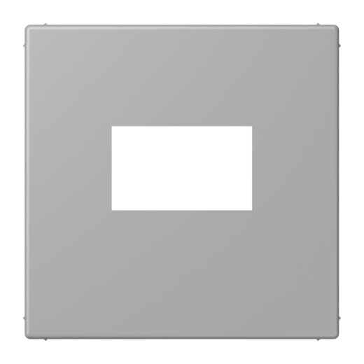 Jung Abdeckung für USB-Ladegerät, (gerastet), Serie LS, gris moyen LC1969USB204