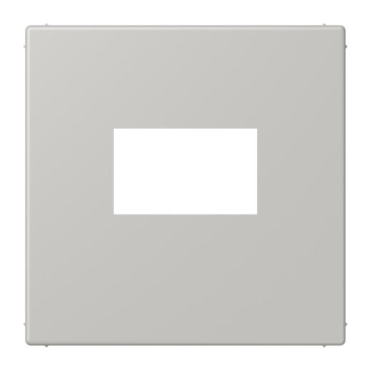 Jung Abdeckung für USB-Ladegerät, (gerastet), Serie LS, gris clair 31 LC1969USB205