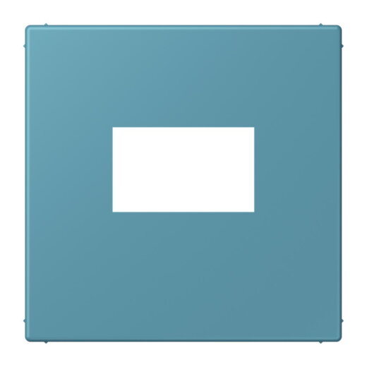 Jung Abdeckung für USB-Ladegerät, (gerastet), Serie LS, céruléen vif LC1969USB212