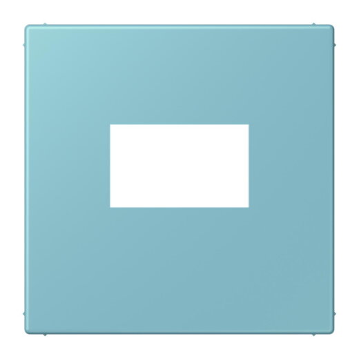 Jung Abdeckung für USB-Ladegerät, (gerastet), Serie LS, céruléen moyen LC1969USB213