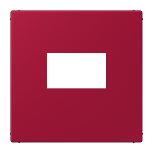 Jung Abdeckung für USB-Ladegerät, (gerastet), Serie LS, rouge carmin LC1969USB229