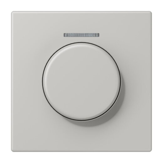 Jung Abdeckung mit Lichtleiter für KNX Drehsensor, Serie LS, gris clair 31 LC1940KO5205