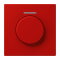 Jung Abdeckung mit Lichtleiter für KNX Drehsensor, Serie LS, rouge vermillon 31 LC1940KO5227