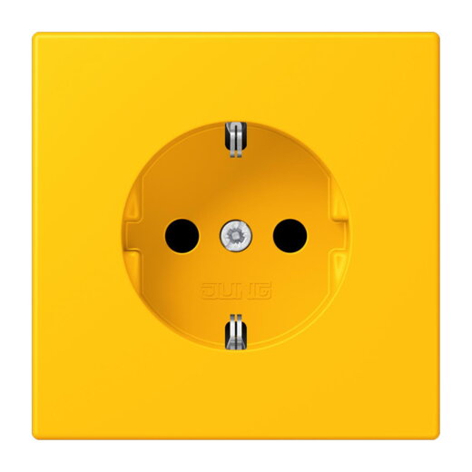 Jung SCHUKO Steckdose, 16 A 250 V ~, Serie LS, le jaune vif LC1520263