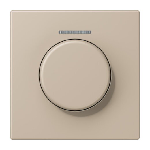 Jung Abdeckung mit Lichtleiter für KNX Drehsensor, Serie LS, ombre naturelle claire LC1940KO5243