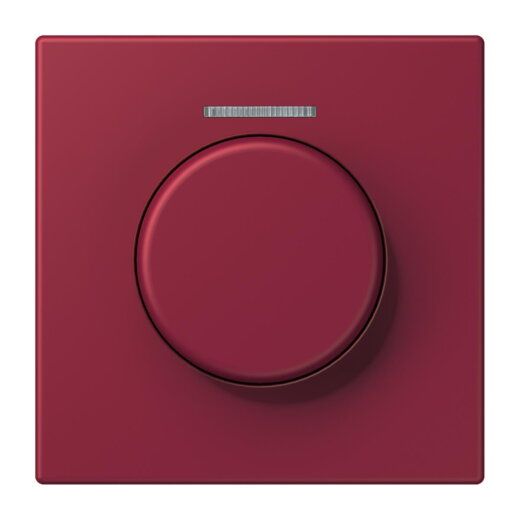 Jung Abdeckung mit Lichtleiter für KNX Drehsensor, Serie LS, le rubis LC1940KO5255