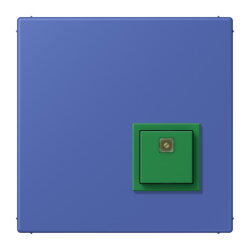 Jung Notrufsystem Abstelltaster, Serie LS, bleu outremer...